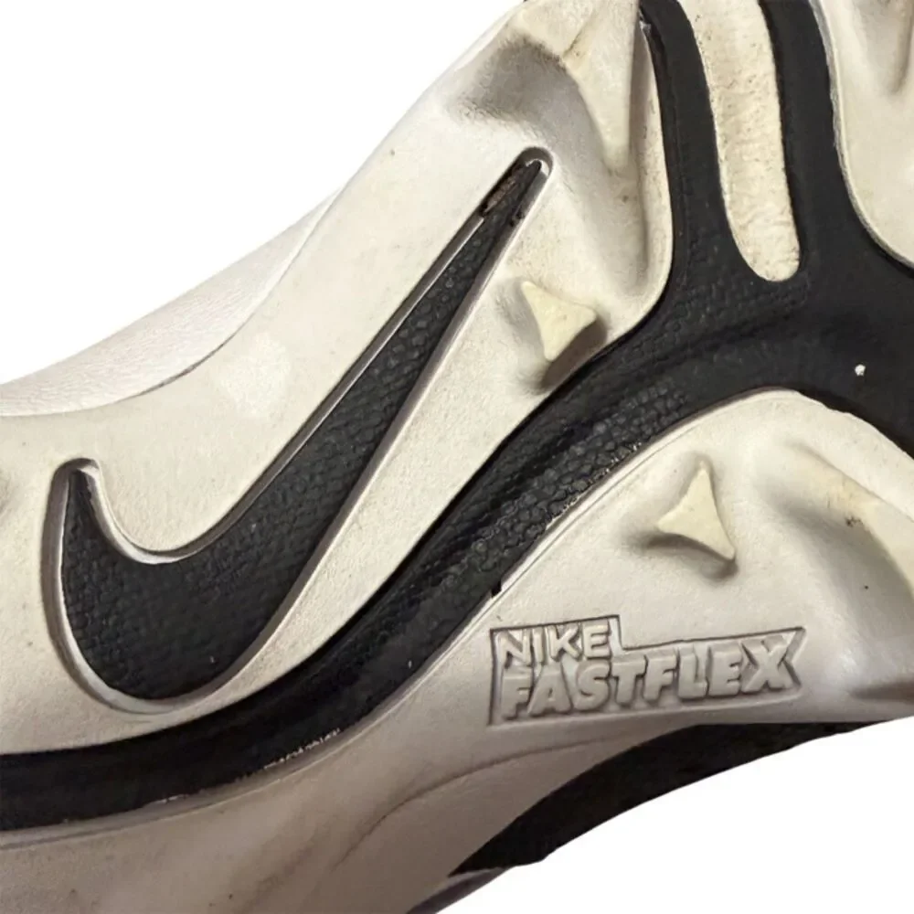 Nike Black & White Vapor Edge Shark CD0074 001 Cleats Size 6.5